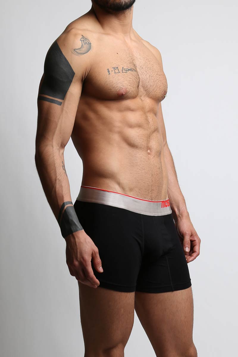 Mosmann Classic Black Long Boxer