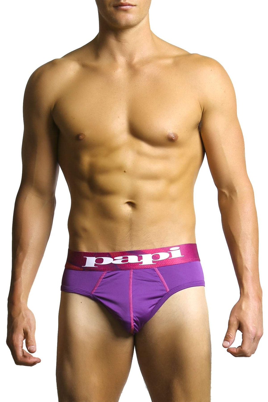 2-Pack Papi Pink & Purple Microfusion Performance Brief
