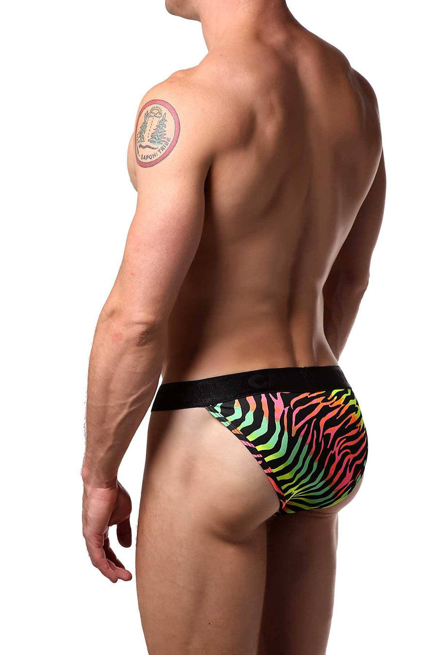 Candyman Neon Zebra Bikini Brief