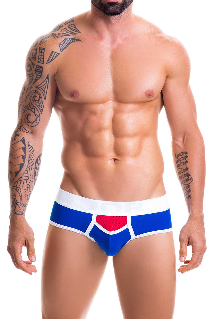 Jor Blue/Red Pocket Brief