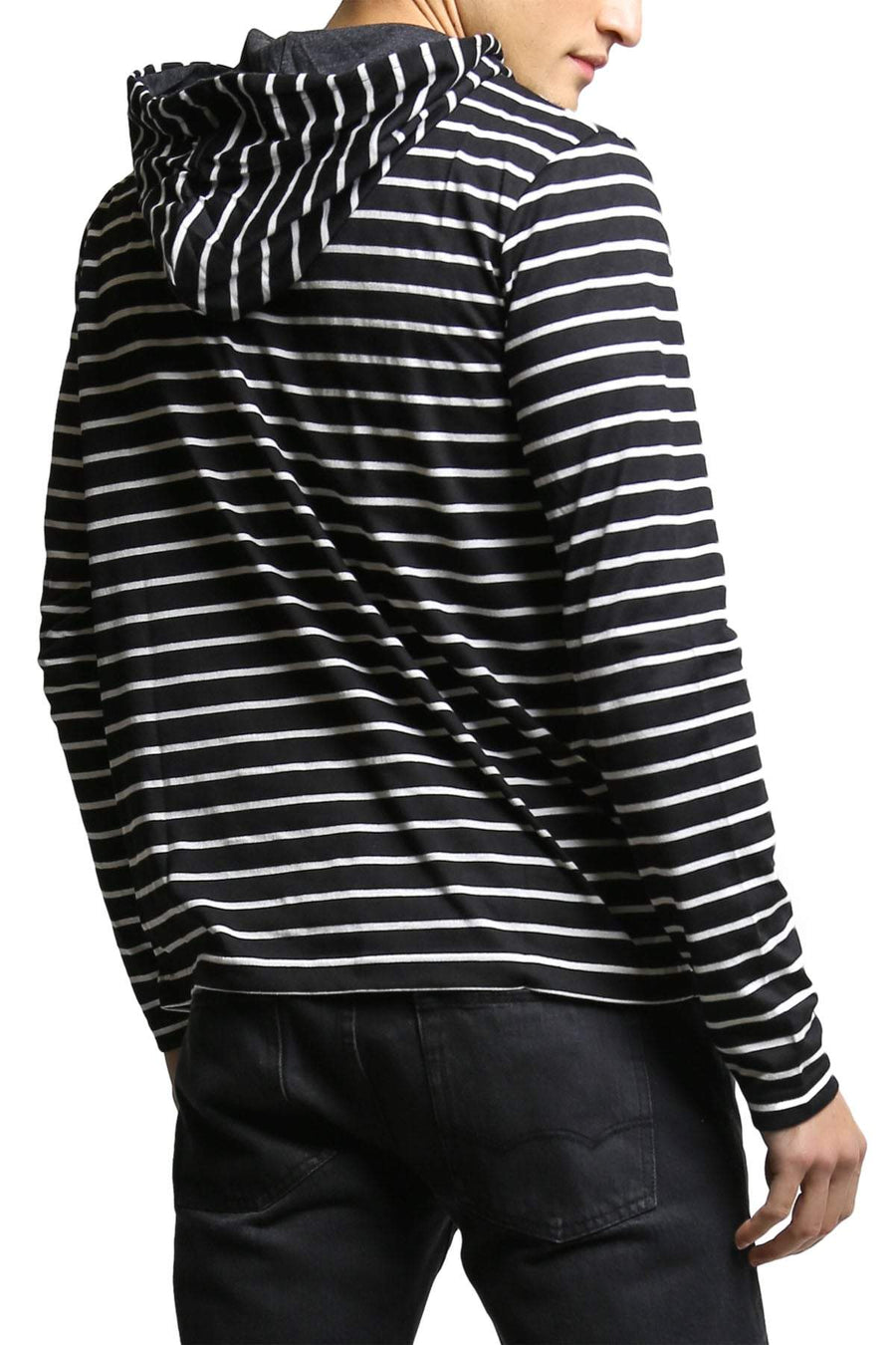 Do Nothing Charcoal Jailbird Joey Hooded Shirt