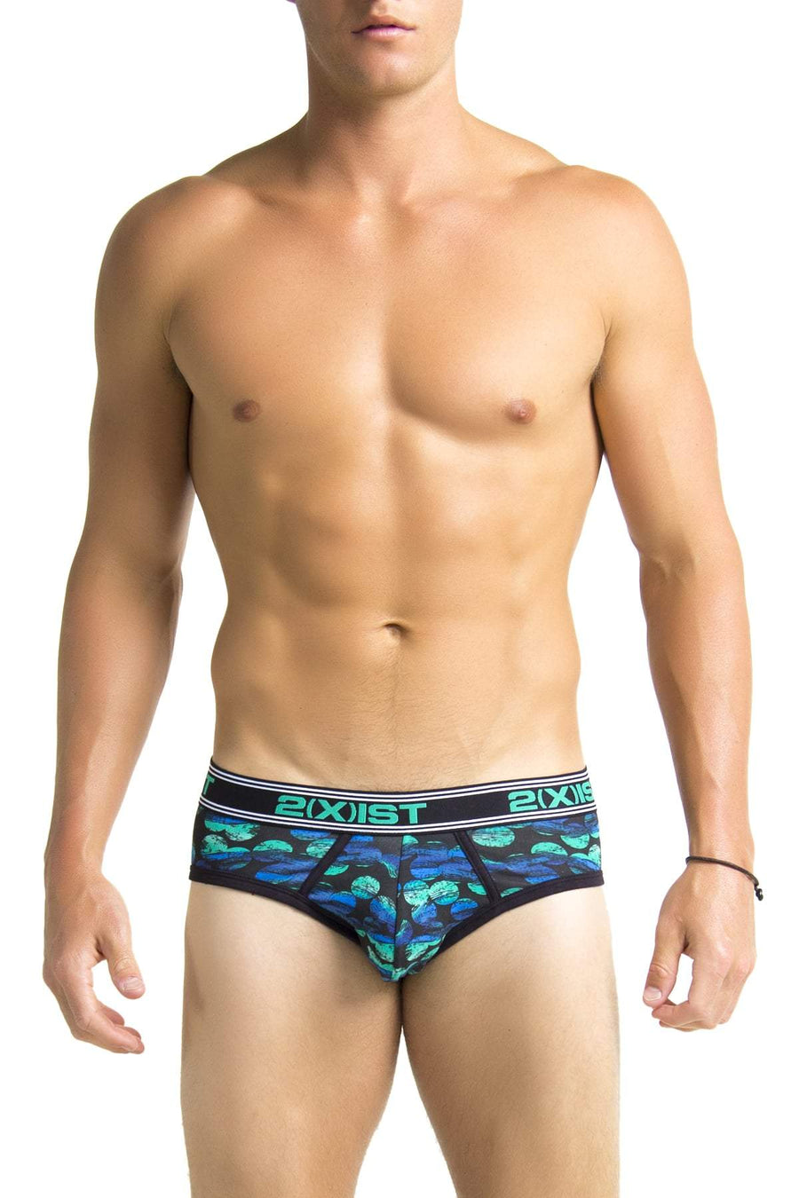 2(X)IST Dot Black Prints Brief