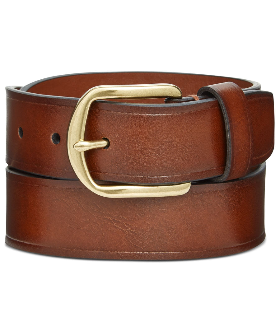 Alfani Cognac 35mm Dress Belt