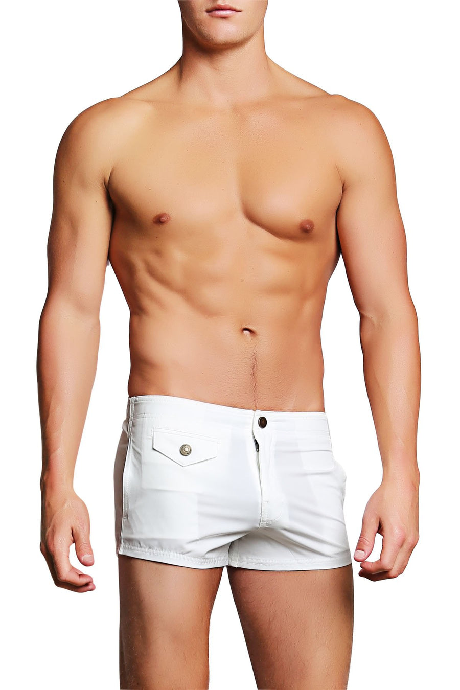 PoolBoy White Shorty Short