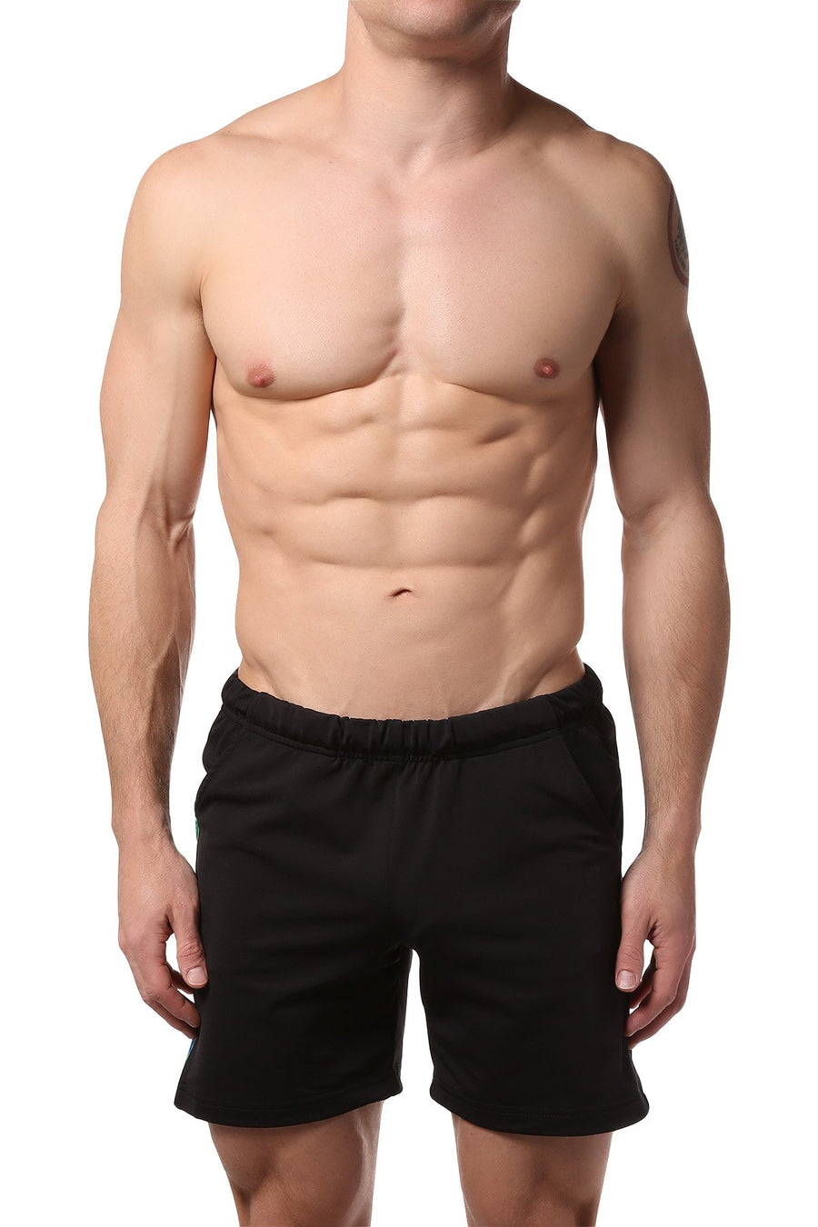 Freedom Reigns Black/Tropical Ibiza Short