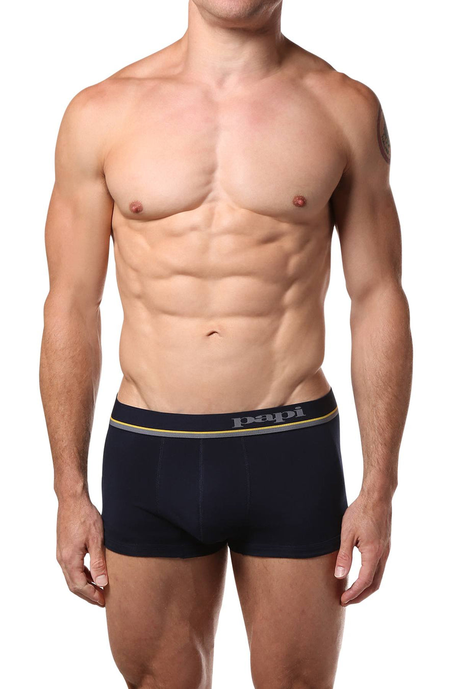 Papi Yellow/Grey/Navy Brazilian Trunk 3-Pack