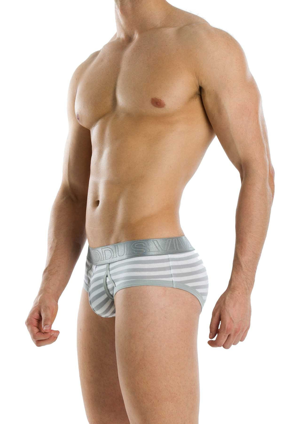 Modus Vivendi Grey Wide-Line Midi-Brief