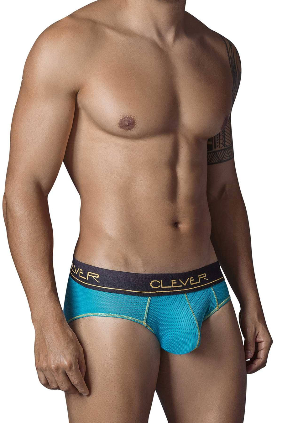 Clever Teal-Green World-Citizen Latin Brief