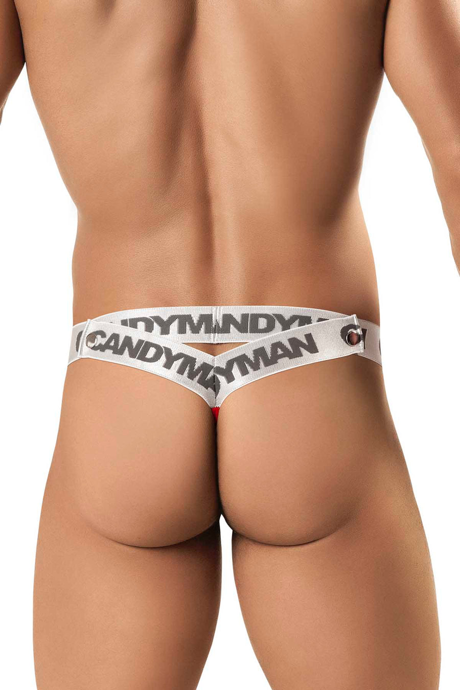 Candyman Red Snap Thong