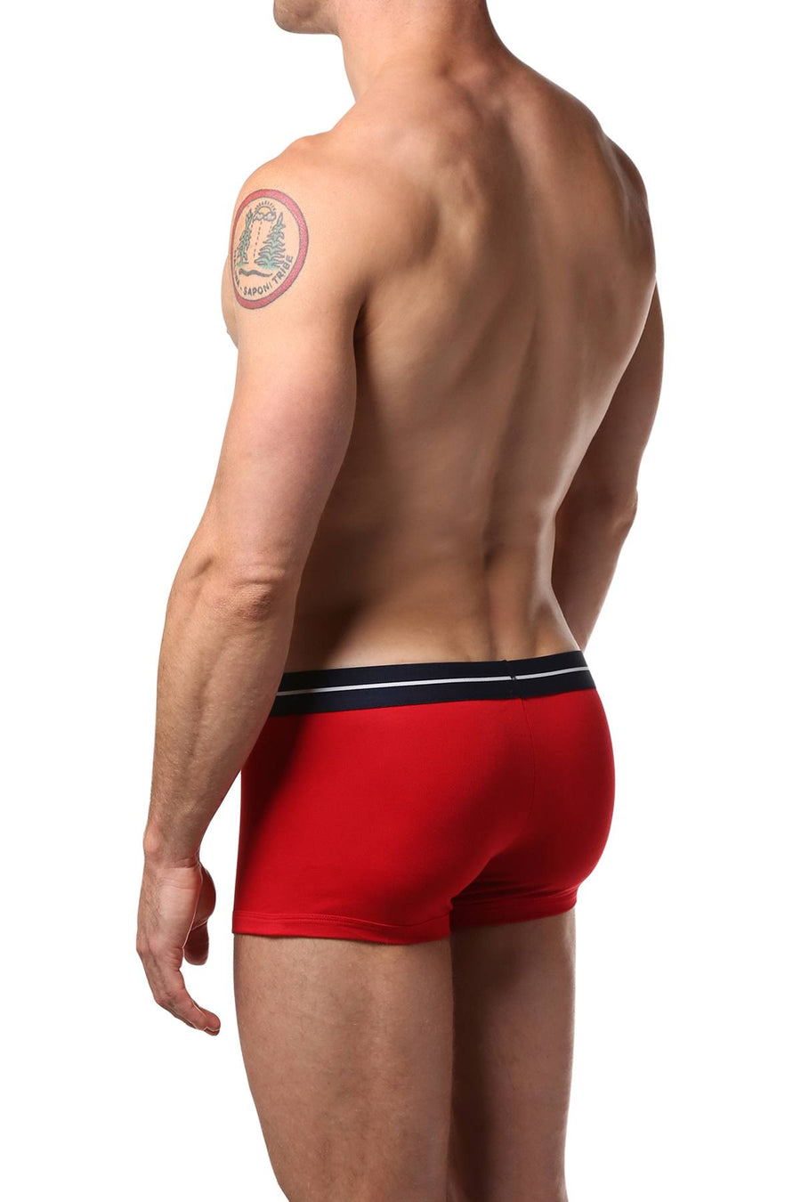 Papi Red/Grey/Navy Nautical Brazilian Trunk 3-Pack