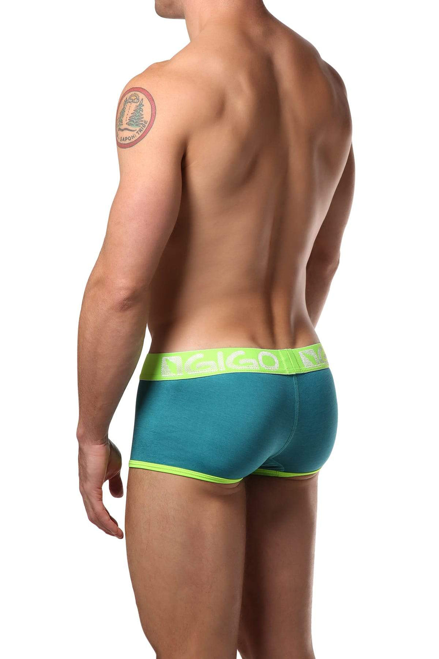 Gigo Green Rough Boxer Brief