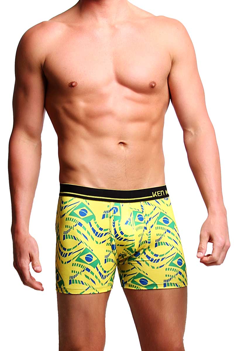 Ken Wroy Yellow Sportstar Boxer Brief