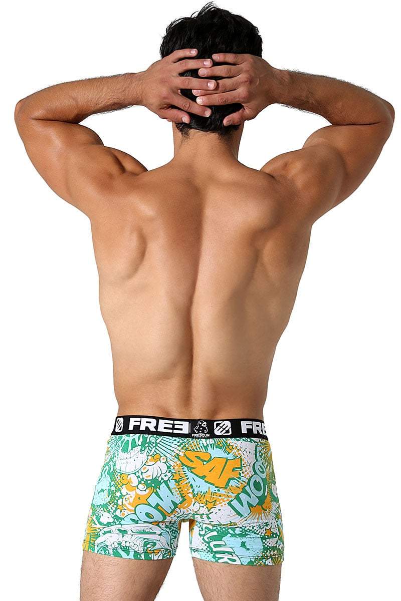 Freegun Green Boom Boxer Brief