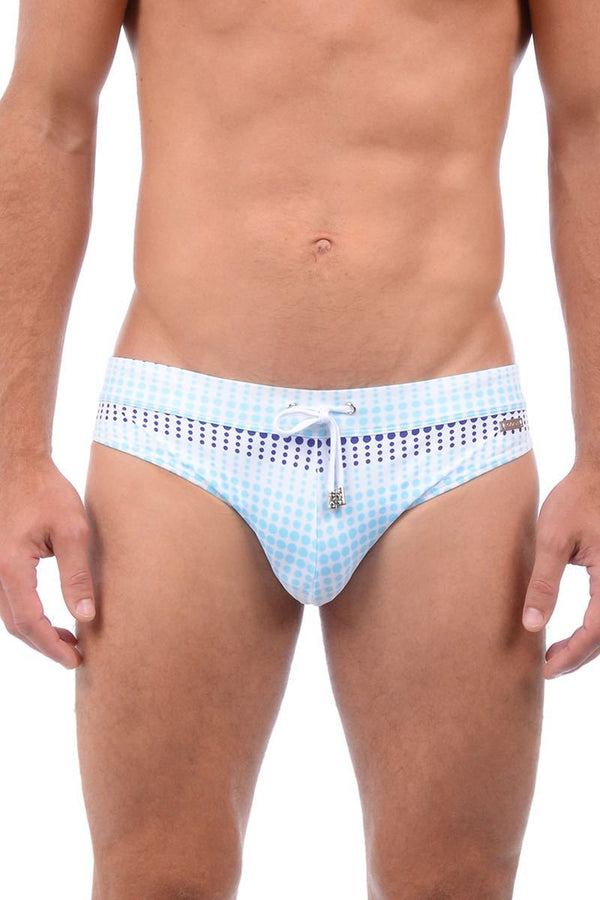 2(X)IST White Stripe Dot Rio Swim Brief