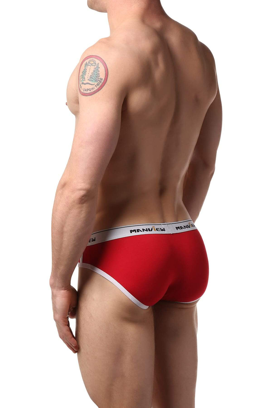 Manview Red Racer Brief