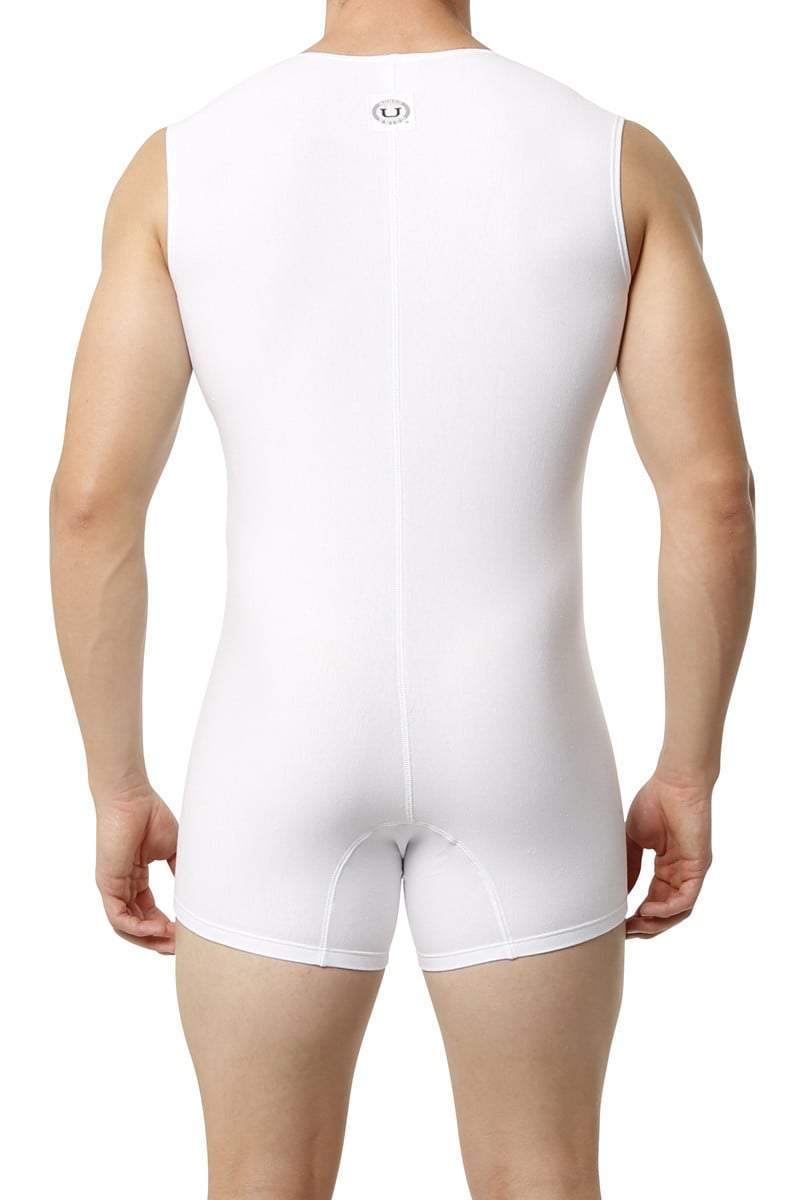Unico White Sleeveless Bodysuit