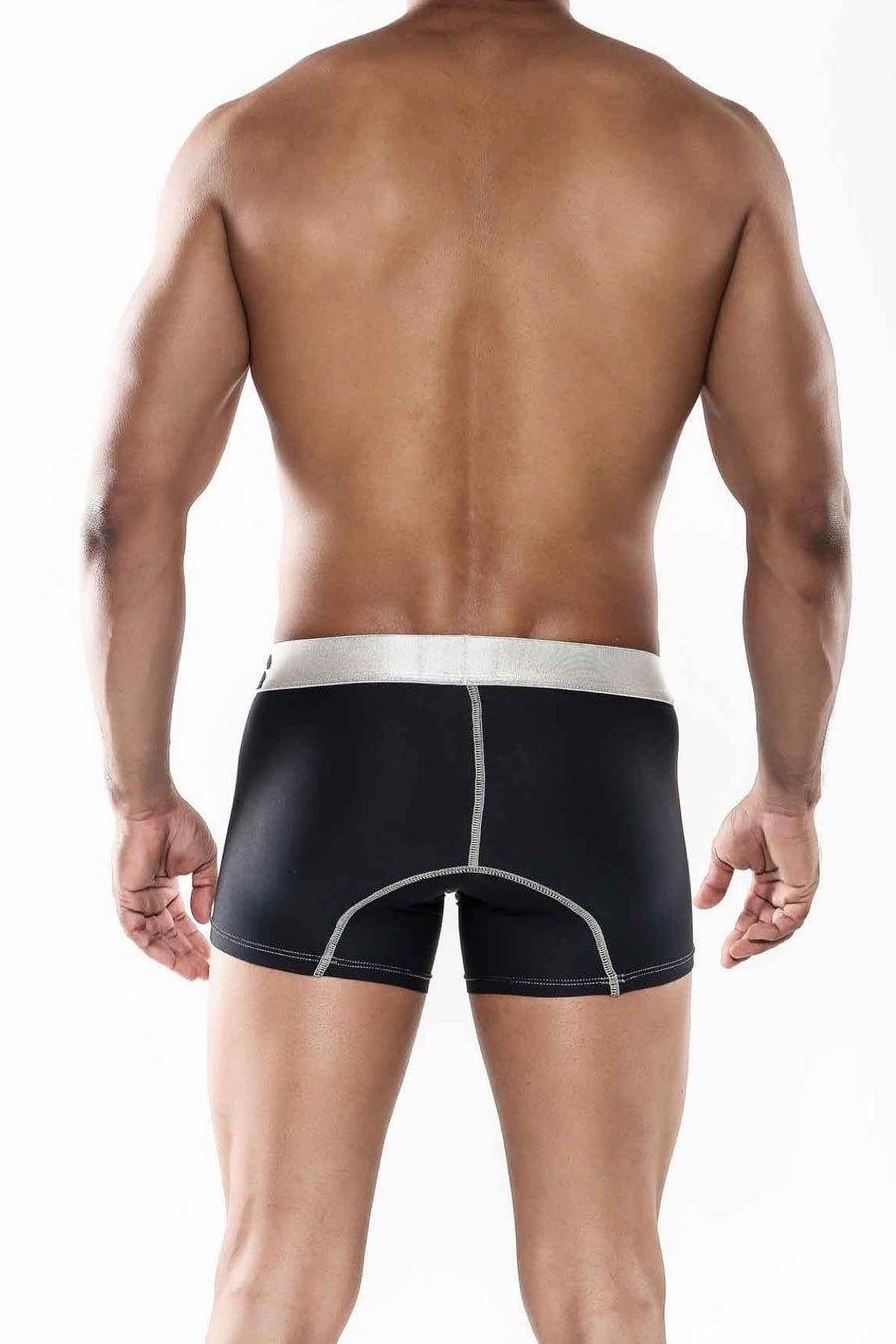Male Basics Black Microfiber Trunk