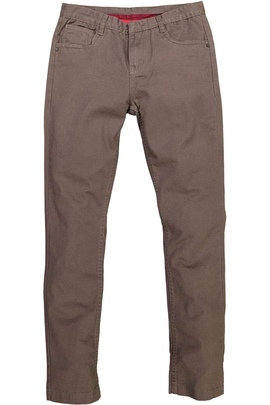 People Trend Grey Chino-Style Denim Pant