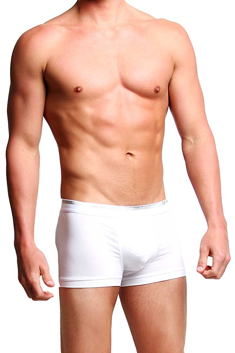 Joe's Jeans White & Silver Trunk
