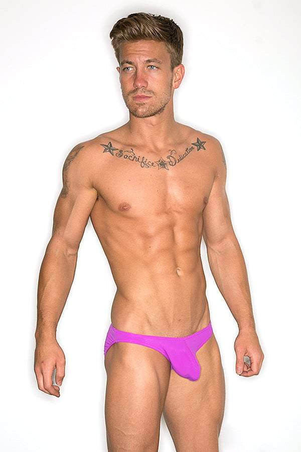 CheapUndies Purple Enhancement Swim Bikini