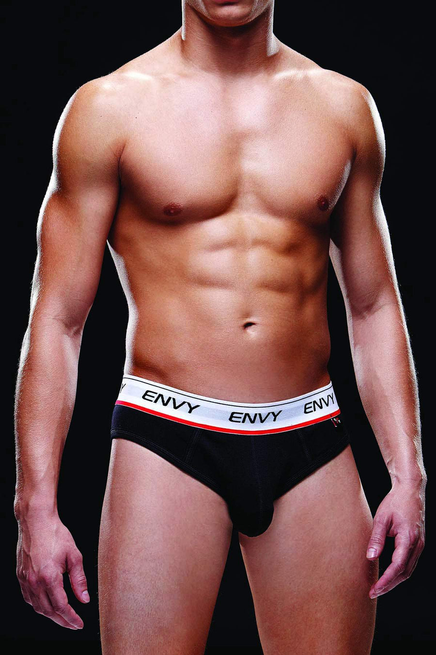 Envy Black Low Rise Jock Brief