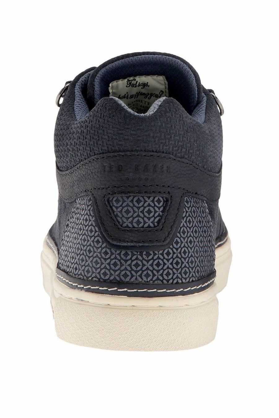 Ted Baker Dark Blue Komett Suede Fashion Sneakers
