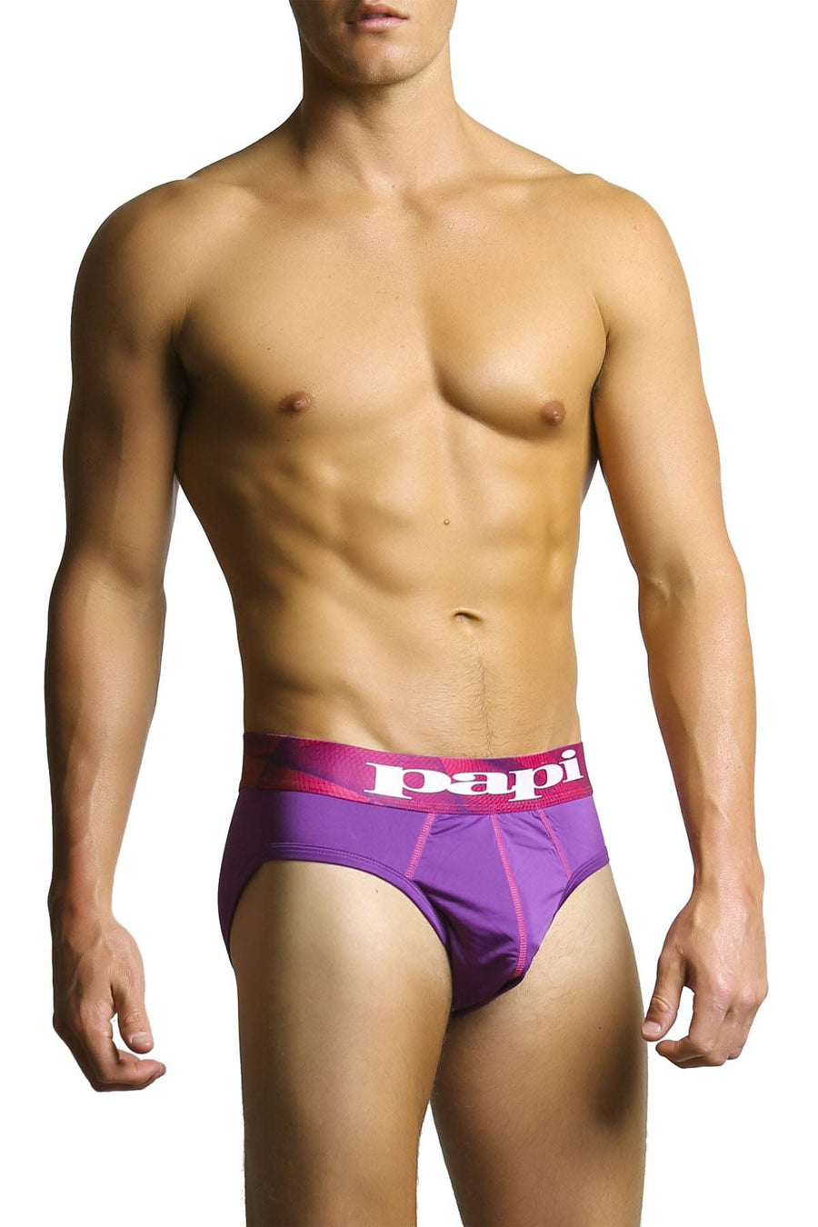 2-Pack Papi Pink & Purple Microfusion Performance Brief