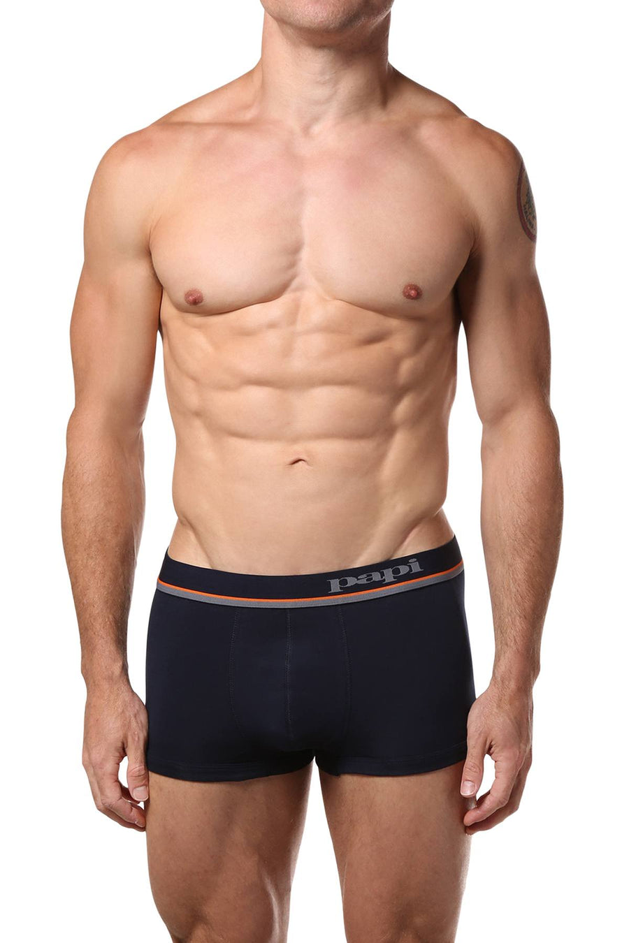 Papi Orange/Grey/Navy Brazilian Trunk 3-Pack