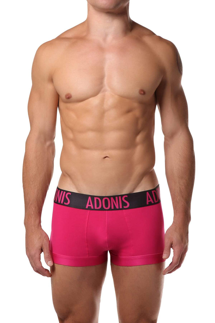 Adonis Pink Perfect Fit Boxer Trunk