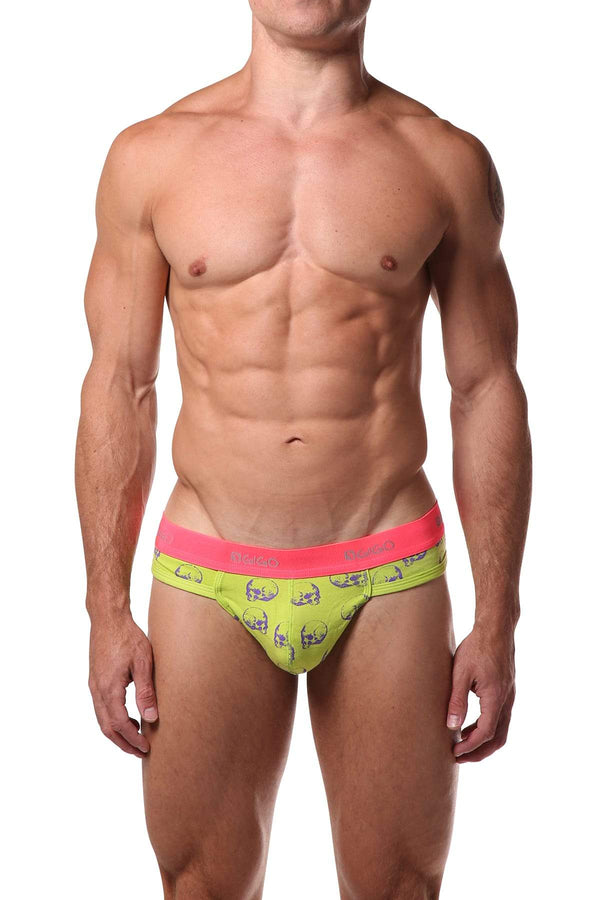 Gigo Skull Green G-String