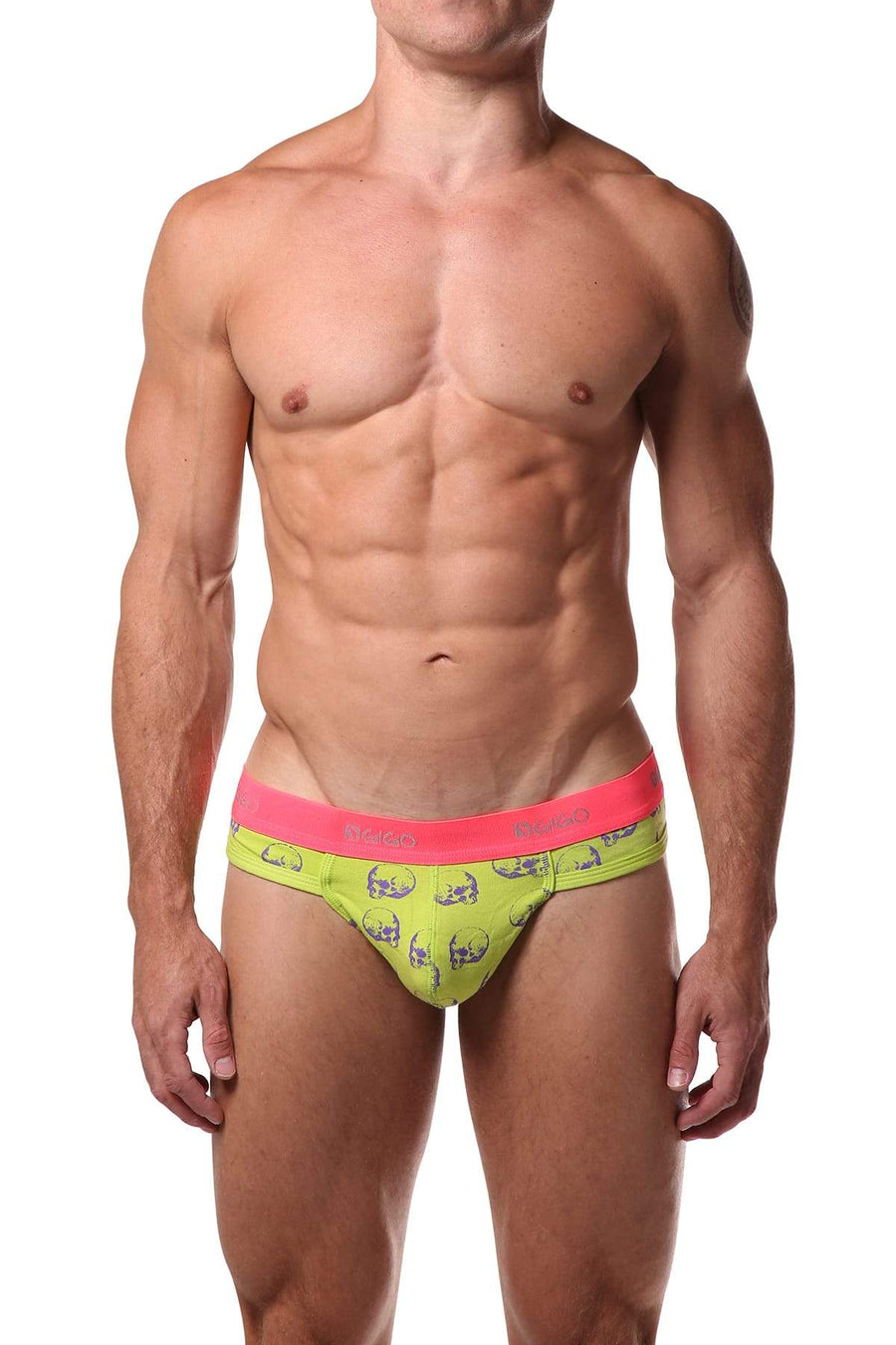 Gigo Skull Green G-String