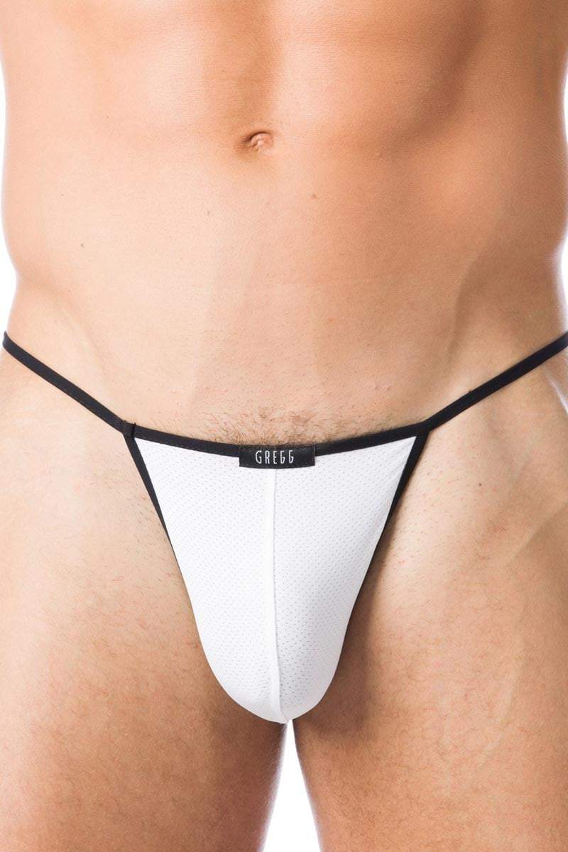 Gregg Homme White Charged G-String