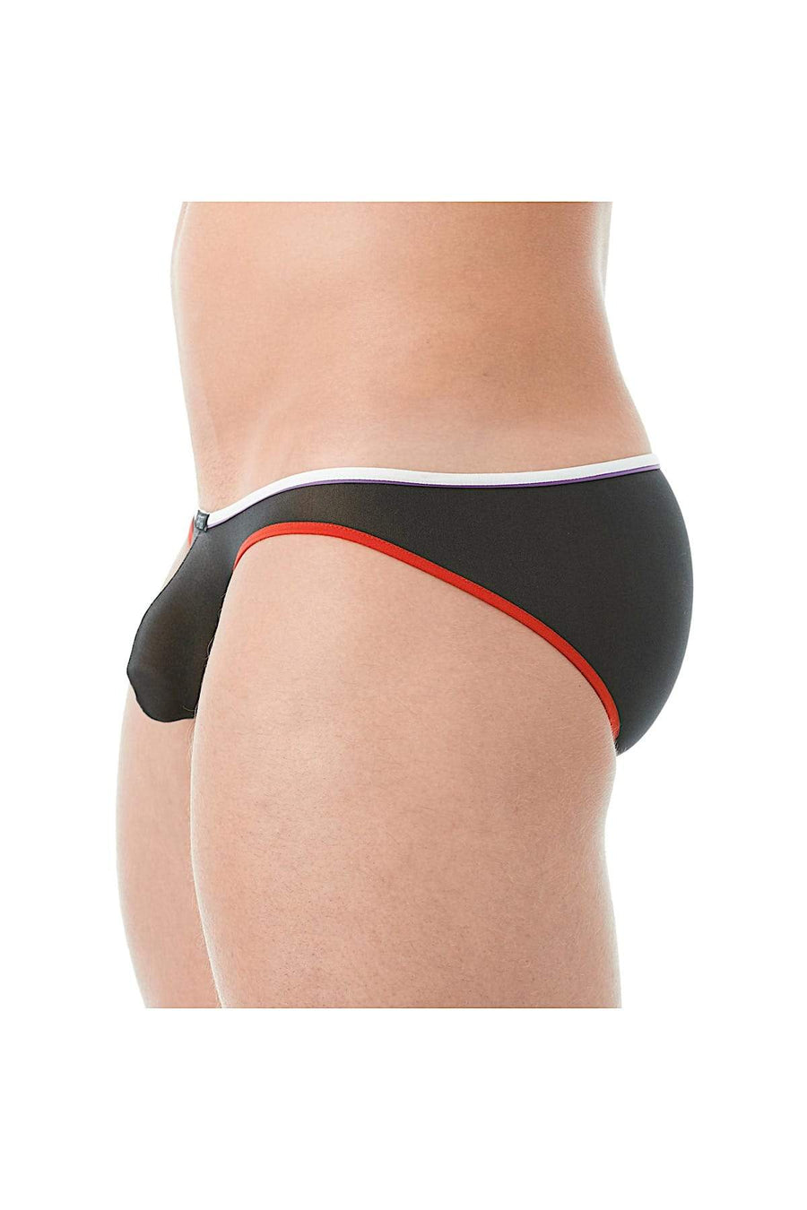 Gregg Homme Black Affair Sheer Knit Brief