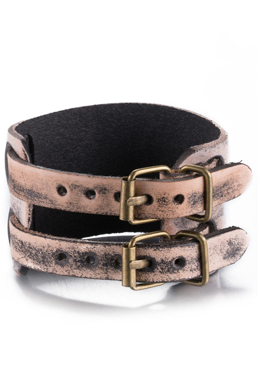 Vintage Double Buckle Wristband