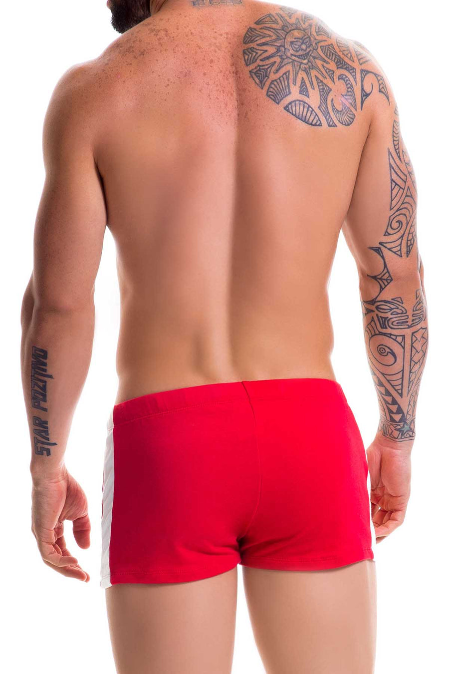 Jor Red Warrior Athletic Mini-Short