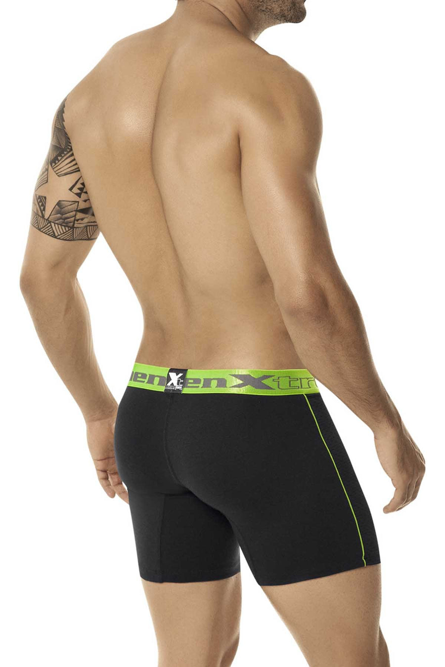Xtremen Black Deportiv Malla Boxer Brief