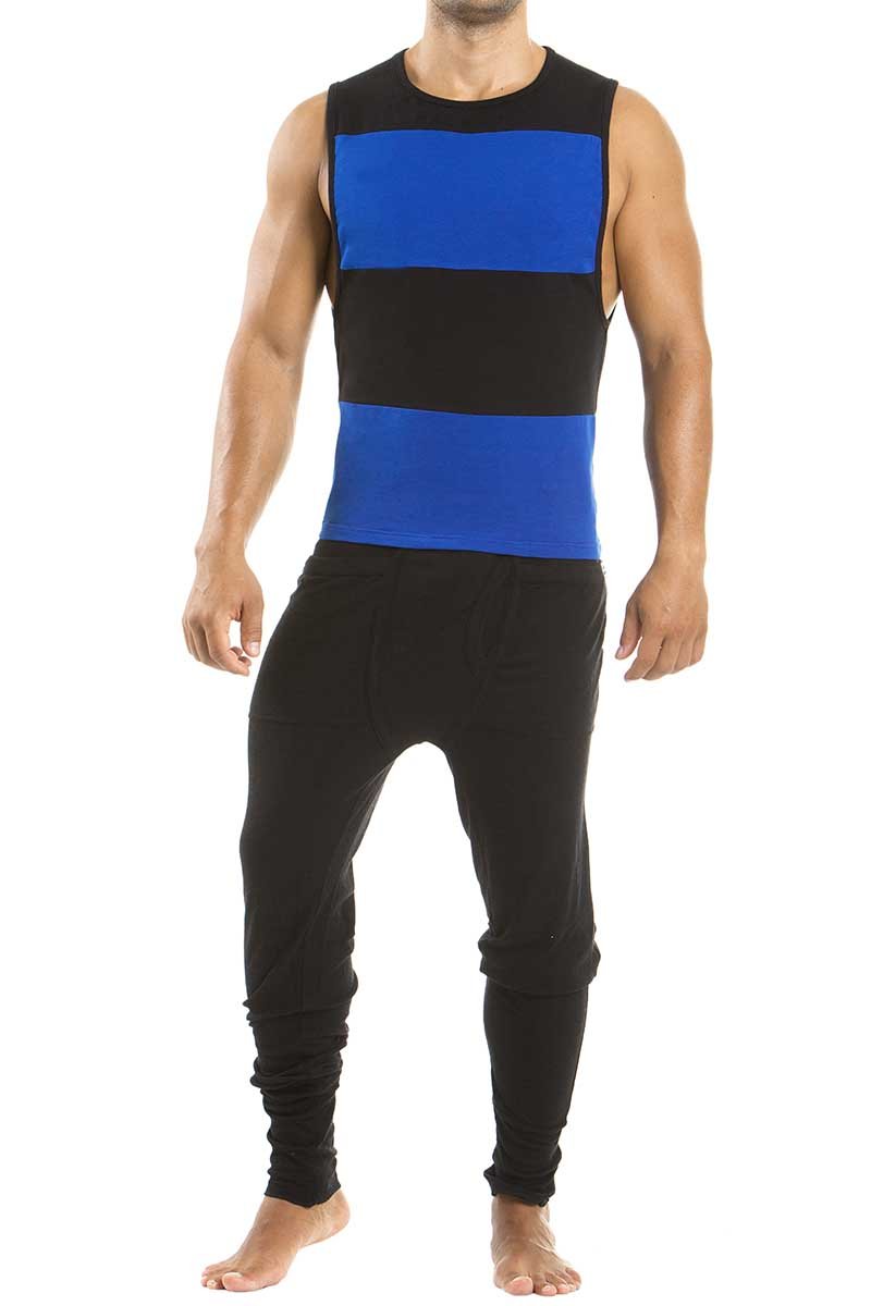 Modus Vivendi Blue Leather Tanktop
