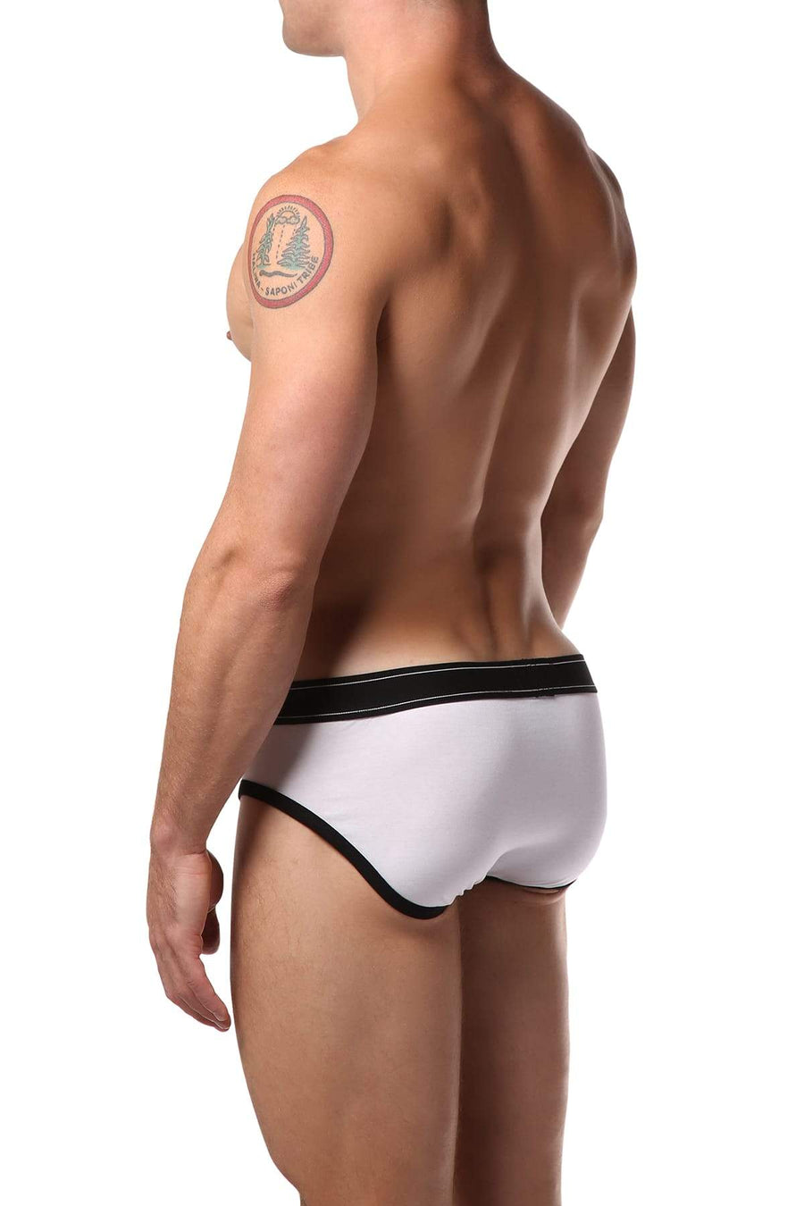 Vanwolff White Mackenzie Contrast Brief