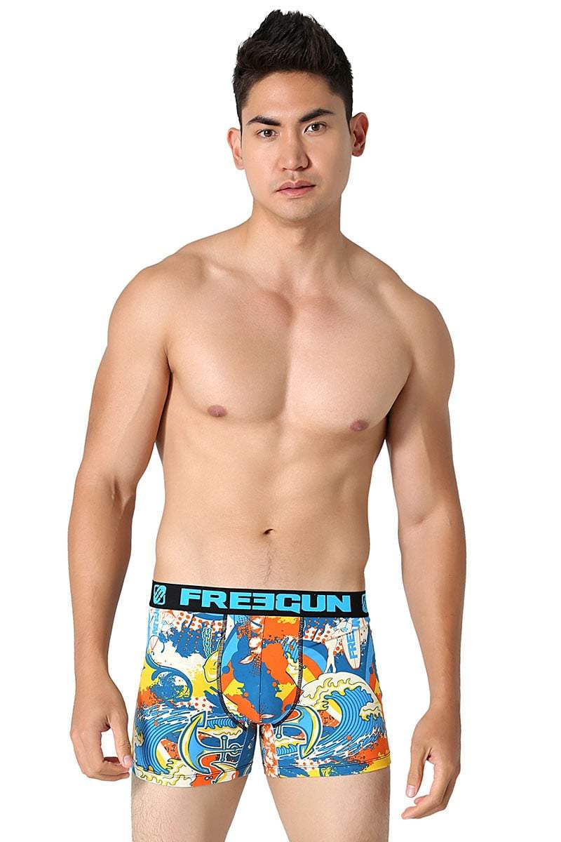 Freegun Blue Surfer Babe Boxer Brief