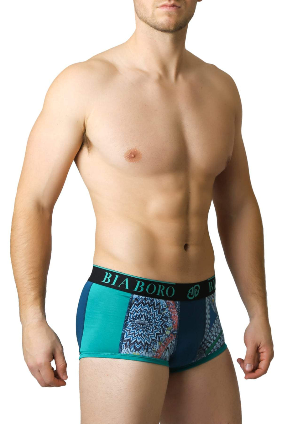 Green & Blue Bamboo Trunk