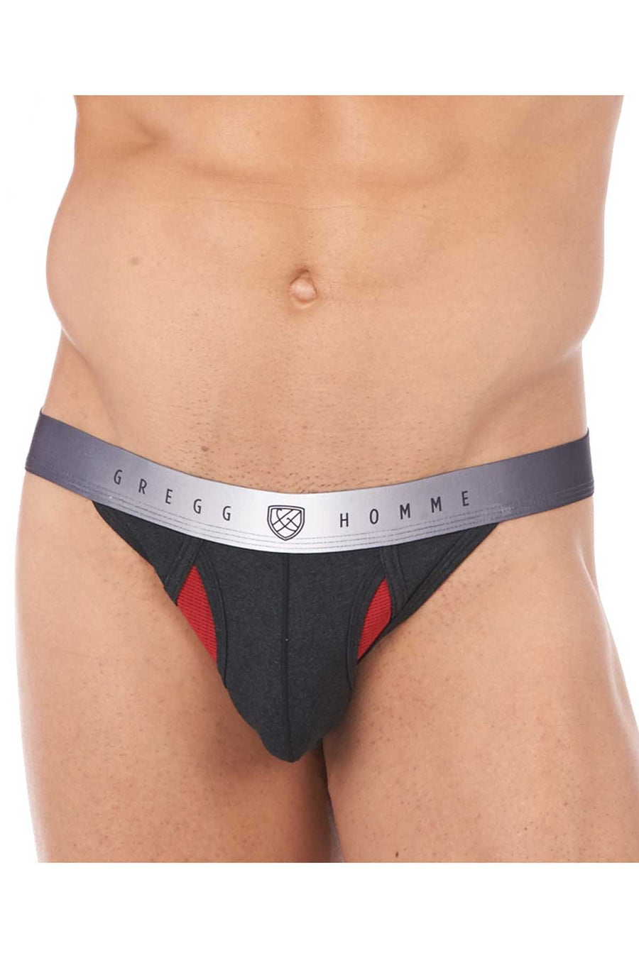 Gregg Homme Charcoal Heat Mesh Thong
