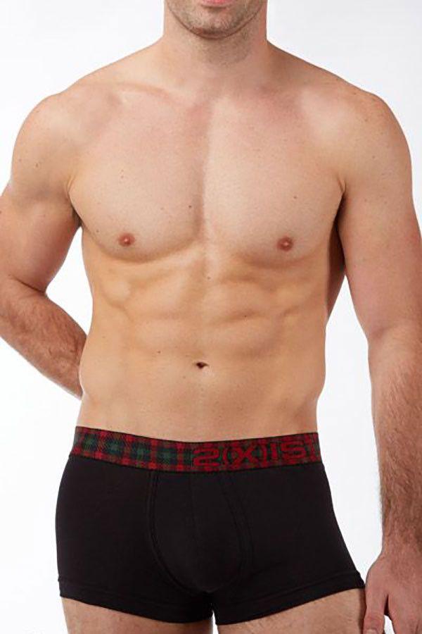 2(X)IST Black Tartan Trunk