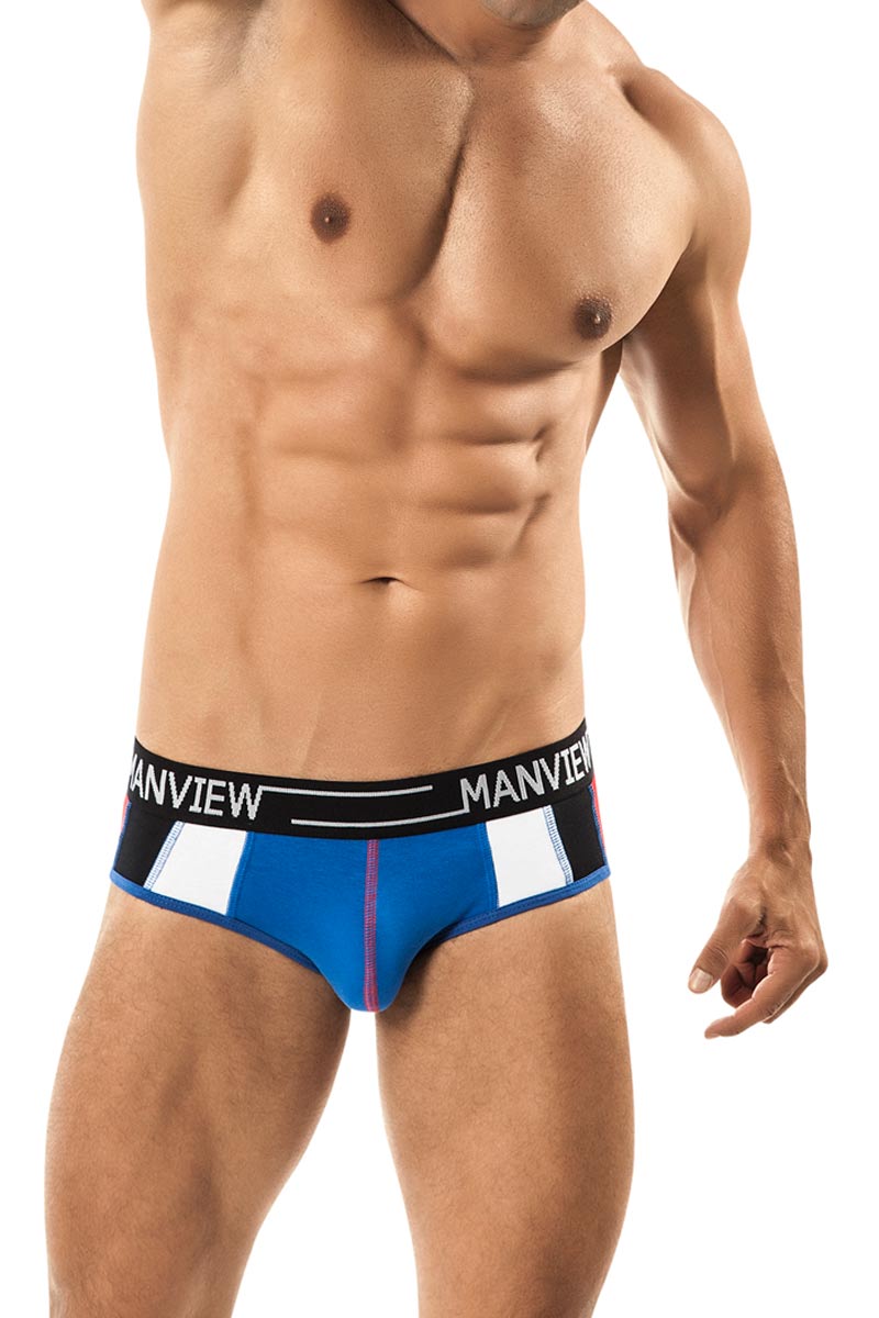 Manview Red Stretch Cotton Spectrum Brief