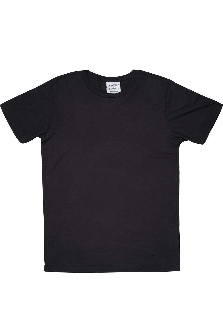 Rxmance Unisex Phantom Black Crew Neck Tee