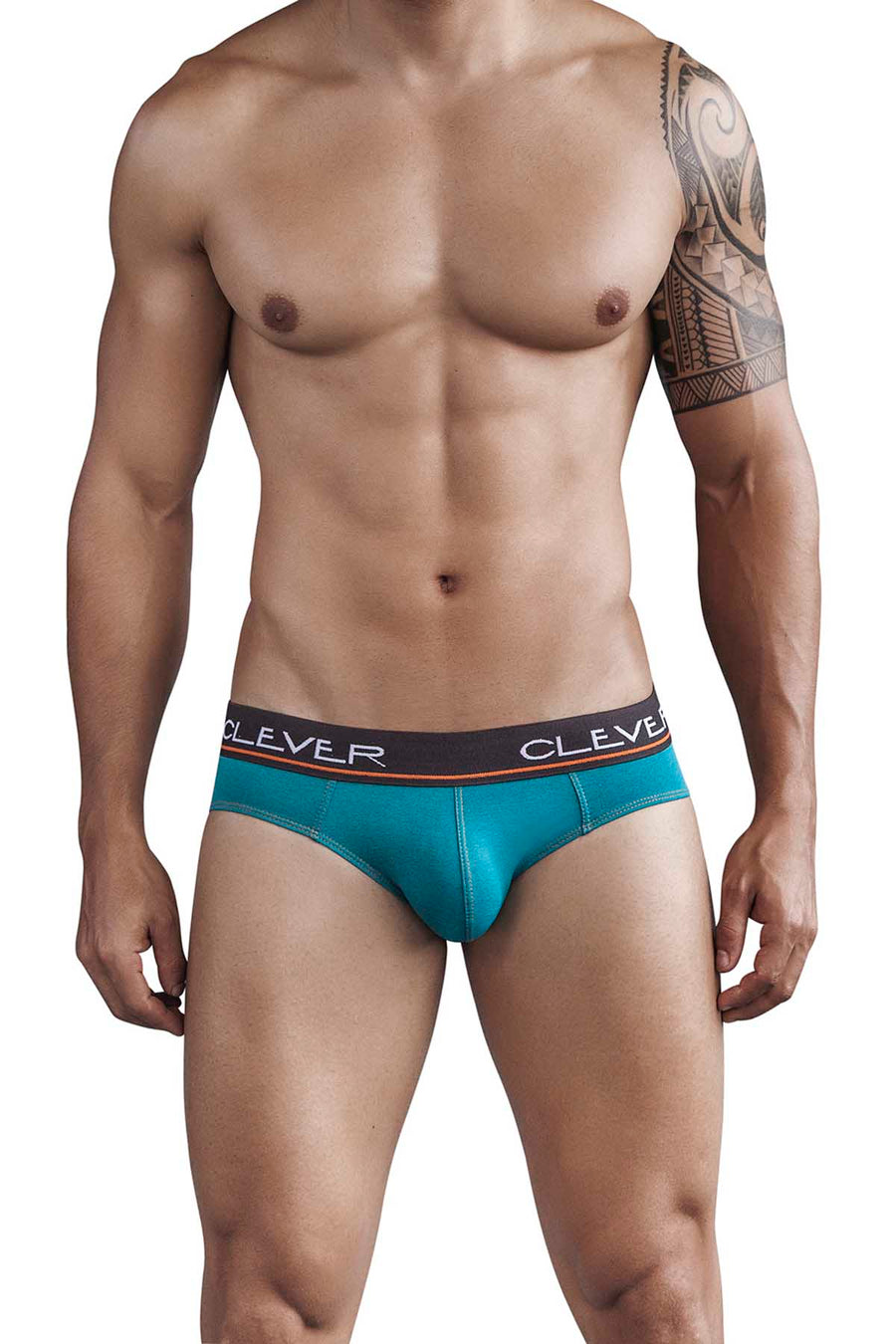 Clever Green Safari Latin Brief