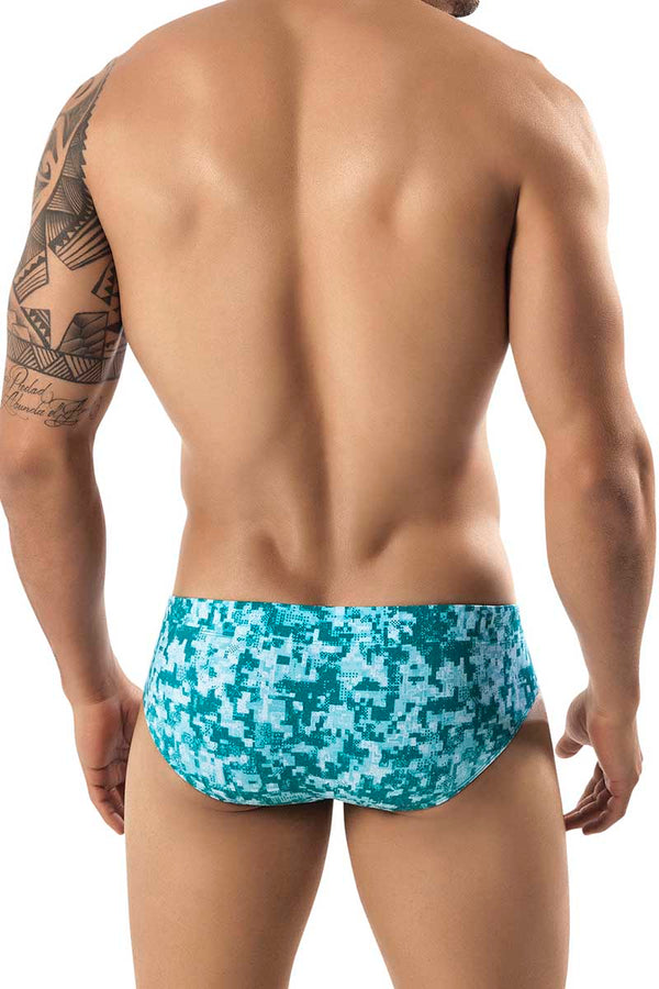Clever Green Laguna Swim Brief