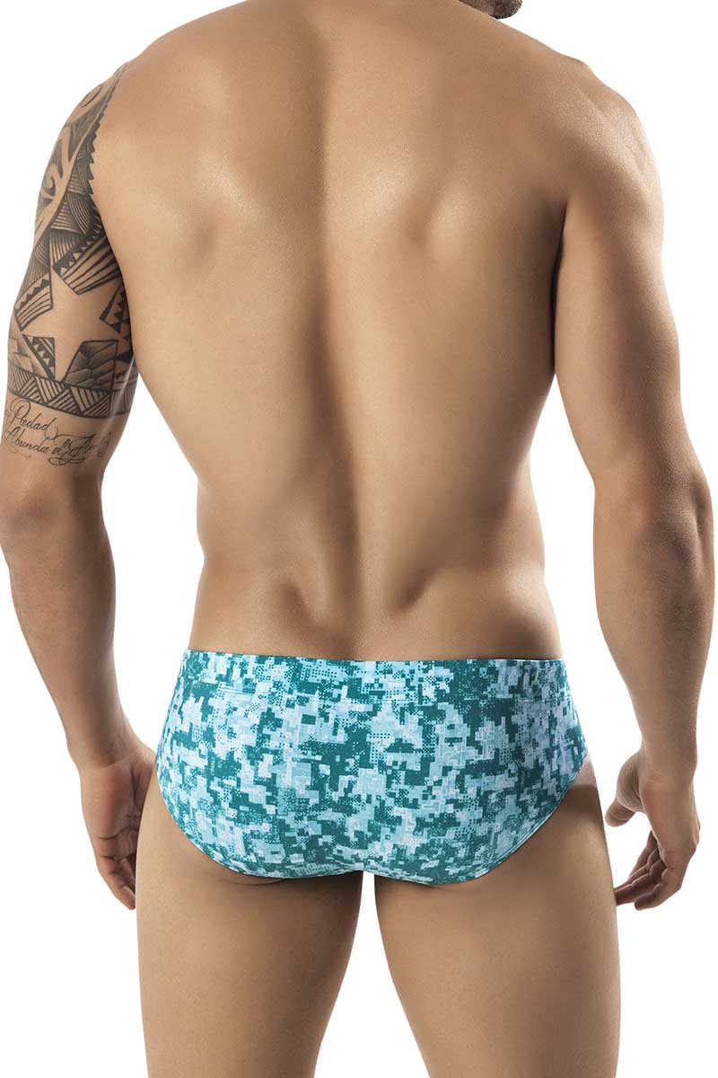 Clever Green Laguna Swim Brief