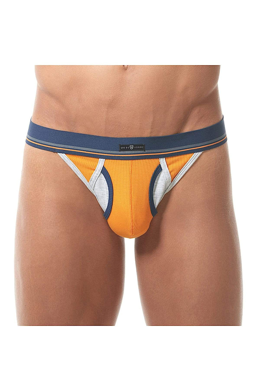 Gregg Homme Orange Sense Ribbed Modal Thong