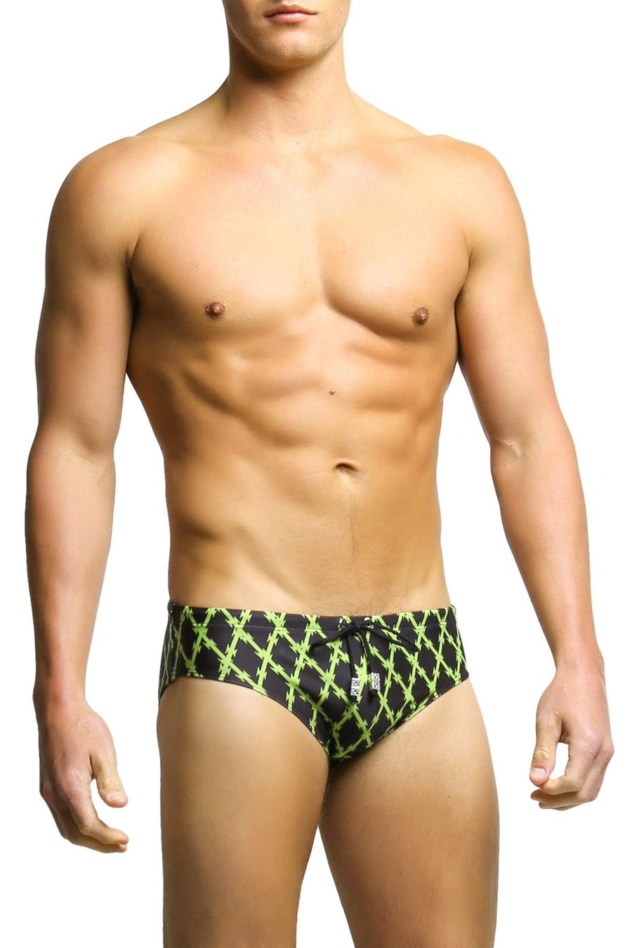 Radical Element Green Razor Gary Swim Brief