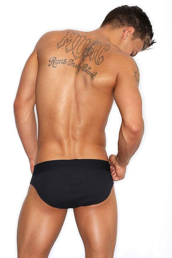 CockSox Black Active Waistband Brief